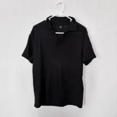 SHEIN メンズ ポロシャツ ブラック Mサイズのサムネイル
