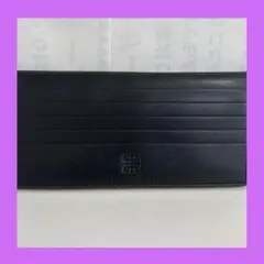 GIVENCHY ブラックレザー スリム長財布のサムネイル