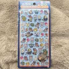 ボンボンドロップシールミニ　ズートピア