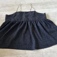 キャミソール　黒　4L 大きいサイズ