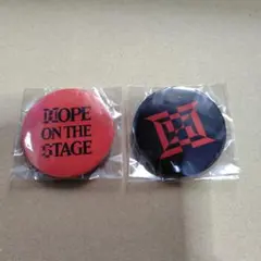 HOPE ON THE STAGE 缶バッジ 2個セット J-HOPE