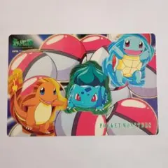 非売品　1998年製 ポケットモンスター バンプレスト 下敷きのサムネイル