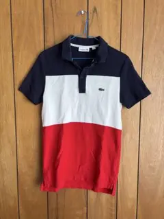LACOSTE トリコロール ポロシャツ fr2