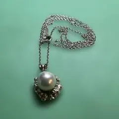 白蝶真珠ネックレス　10-11mm 照り強！！ シルバー製 白蝶真珠ネックレス 10-11mm 照り強！！ シルバー製 - メルカリ