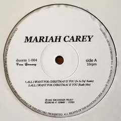 MARIAH CAREY / ALL I WANT FOR CHRISTMAS