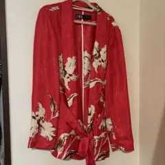 花柄 テーラードジャケット