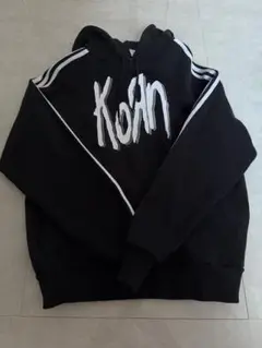 adidas Korn ブラック パーカー XS 美品