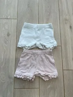 petit main フリル付きショートパンツ 80