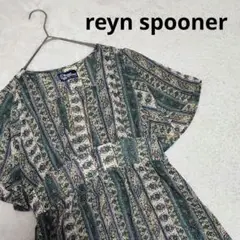 reyn spooner レインスプーナー　シースルー半袖ワンピース　羽織り