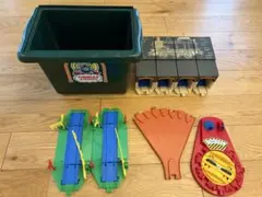 トーマス プラレール 機関庫 転車台 踏切 まとめ売り