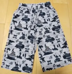 新品 和風 ハーフパンツ メンズ Ｓ 和柄 忍者　ニンジャ ハーパンのサムネイル