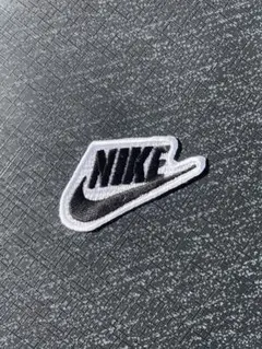 刺繍ワッペン　NIKEマーク黒