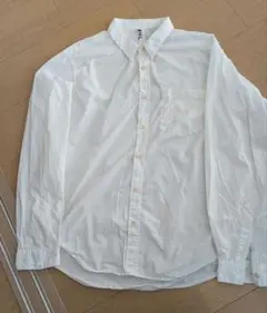 MHL.エムエイチエル コットンシャツ サイズL 白