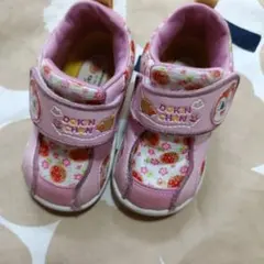 アンパンマン ドキンちゃん花柄柄 ベビーシューズ 13.5EE