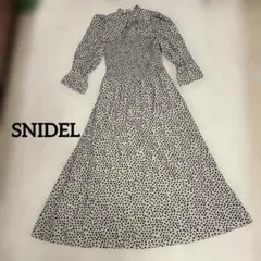 SNIDEL ポルカドット ワンピース　サイズ1