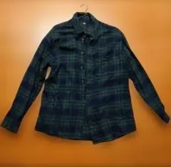 キ*ん様 UNIQLO　長袖シャツ　チェック　XLサイズ