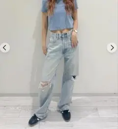 GAP オーガニックコットン 90s ルーズフィットデニム