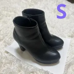 ESPERANZA エスペランサ ブーツ 黒　ブラック ショートブーツ レザー