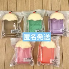 【大人気】ダイソー ケースキーホルダー フロート　推し活　5色セット