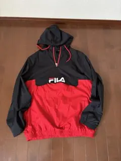 FILA ハーフジップ ナイロンジャケット Mサイズ　値下げ交渉可能！！のサムネイル