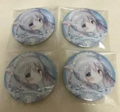 4個　しらたま　つらら　缶バッジ　メロンブックス　オンリーショップ