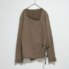MACPHEE♡ラップトップ スウェットガーデン コットン カーキのサムネイル
