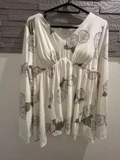 ジェラートピケミュシャ椿姫カップ付きプルオーバー - メルカリ