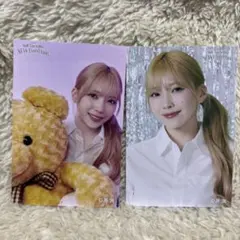 NiziU マユカ　FCくじ　参加賞　2枚