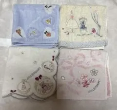 ジルスチュアート　ハンカチ4点セット