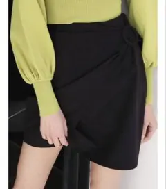 EMODA 黒 ラップタイトスカート