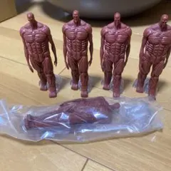 進撃の巨人 一番くじ I賞 地鳴らしフィギュア 5つ