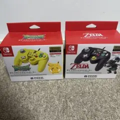 Nintendo Switch ホリクラシックコントローラー ゼルダ・ピカチュウ
