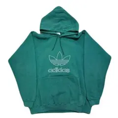 USA製 80s old adidas 万国旗タグ パーカー スウェット 紐あり