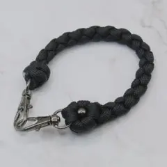 ハンドメイド ハンドストラップ スマホ チャーム パラコード 花x1 HS173