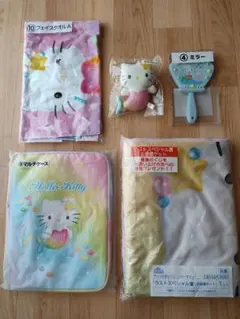 再値下げ サンリオレトロ 未使用 日本製キティ タオルケット 1991年製