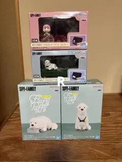 スパイファミリー　アーニャ　スマホスタンド　ボンド　フィギュア