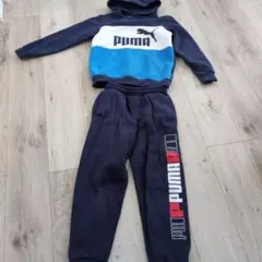 PUMA フード付きジャージセット　140