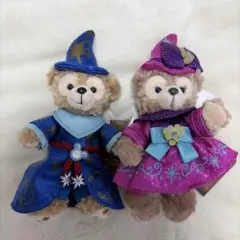 ダッフィー&シェリーメイ ぬいぐるみバッジ ぬいばビーマジカル 10周年