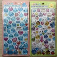 新　しずくちゃん　ボンボンドロップ風　3Dシール