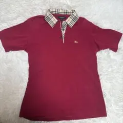 BURBERRY LONDON ポロシャツ M ピンク ノバチェック - メルカリ