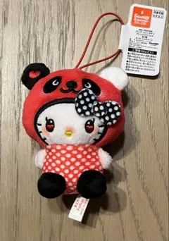 サンリオ　パンダ　ハローキティ　ゴシックマスコット