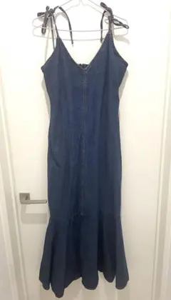 デニム　キャミワンピース　Mサイズ