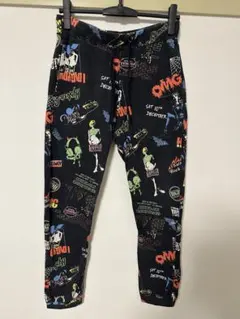 HYSTERIC GLAMOUR 総柄パンツ　S 黒