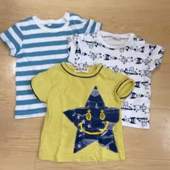 Tシャツ 80cm 3枚セット 無印 アカチャンホンポ