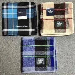 Aquascutum Hallmarkハンドタオルアクアスキュータムホールマークのサムネイル