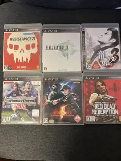 PS3用ゲームソフト6本セット