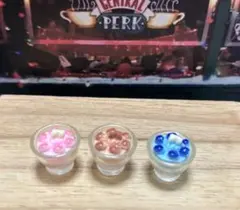 ミニチュア　デザートカップ　デコパーツ