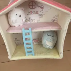 すみっこぐらし　家　二段ベッド　ぬいぐるみ　ストラップセット　すみっこまとめ売り