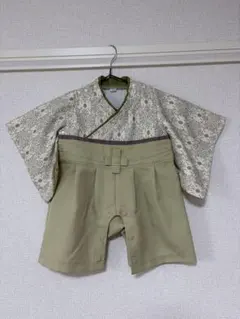 ベビー用 袴風ロンパース 70cm