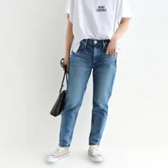 【美品】upper hights アッパーハイツ THE LADY 22 ブルー